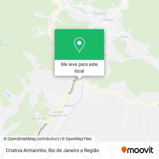 Criativa Armarinho mapa