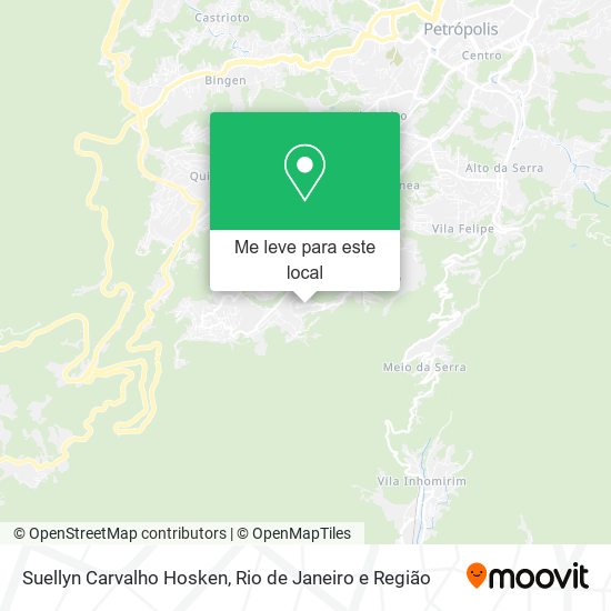 Suellyn Carvalho Hosken mapa