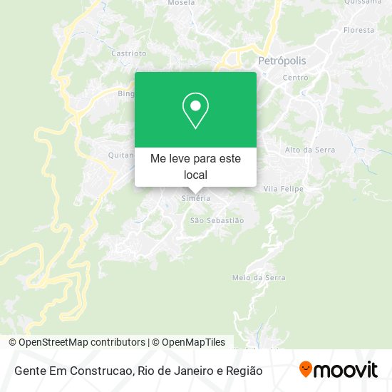 Gente Em Construcao mapa