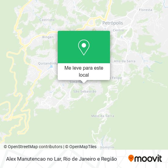 Alex Manutencao no Lar mapa