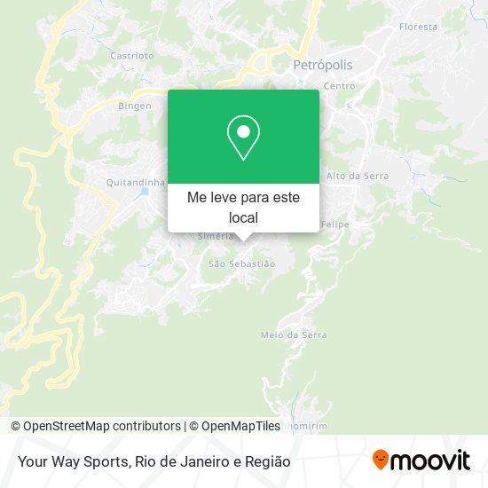 Your Way Sports mapa