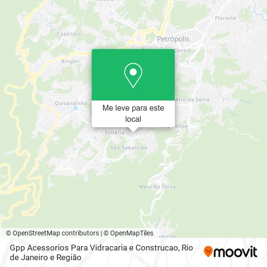 Gpp Acessorios Para Vidracaria e Construcao mapa