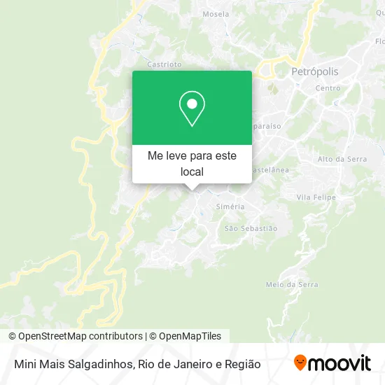 Mini Mais Salgadinhos mapa