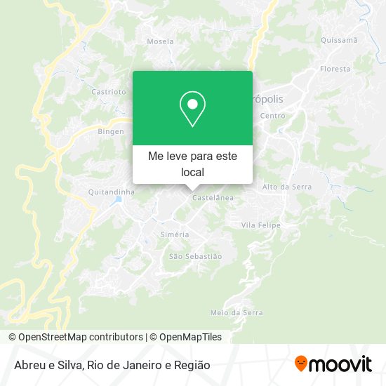 Abreu e Silva mapa