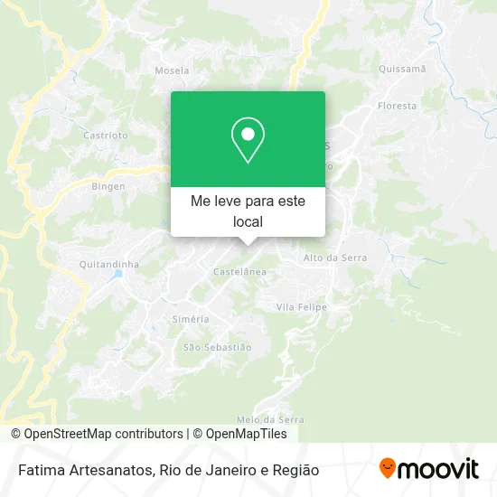 Fatima Artesanatos mapa
