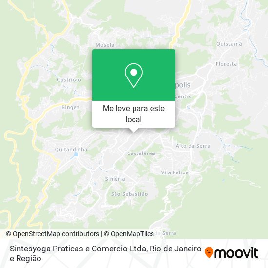 Sintesyoga Praticas e Comercio Ltda mapa