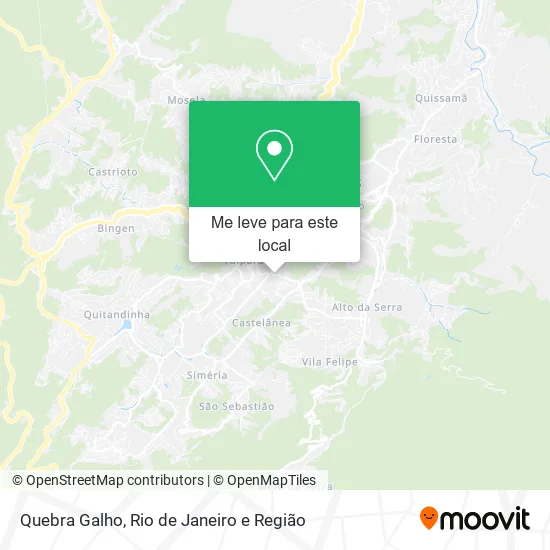 Quebra Galho mapa
