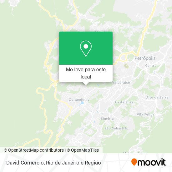 David Comercio mapa