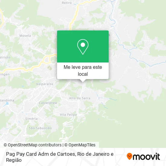 Pag Pay Card Adm de Cartoes mapa