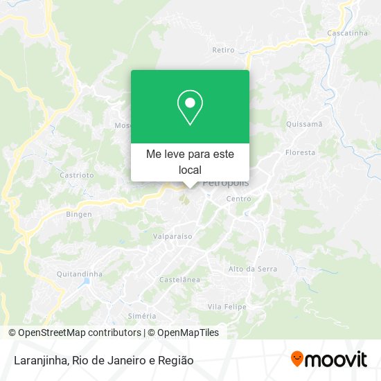 Laranjinha mapa