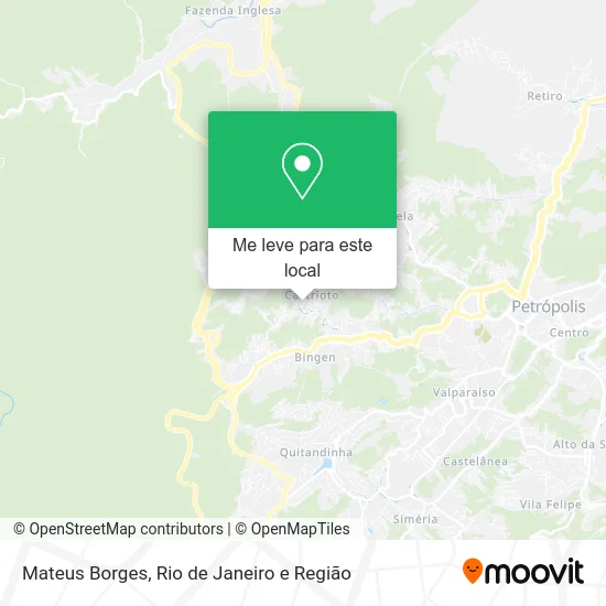 Mateus Borges mapa