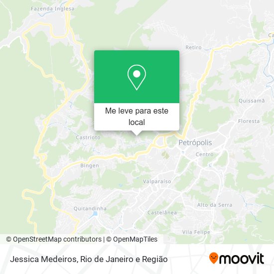 Jessica Medeiros mapa