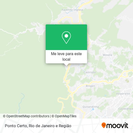 Ponto Certo mapa