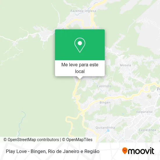 Play Love - Bingen mapa