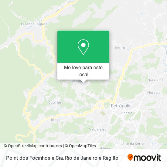 Point dos Focinhos e Cia mapa