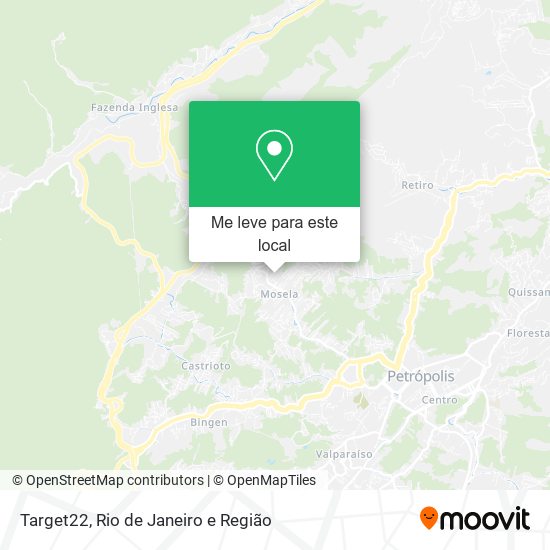 Target22 mapa