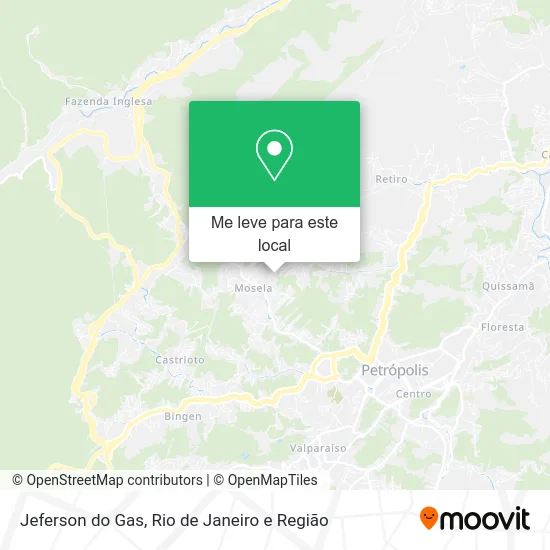 Jeferson do Gas mapa