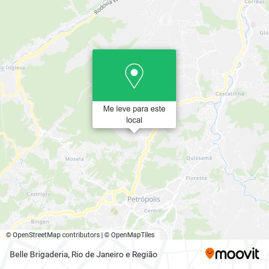 Belle Brigaderia mapa