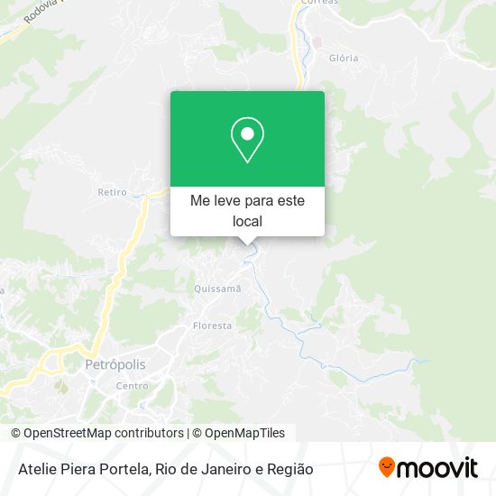 Atelie Piera Portela mapa