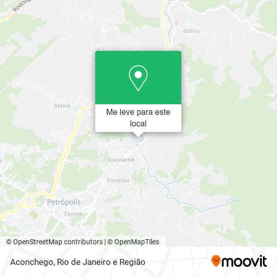 Aconchego mapa