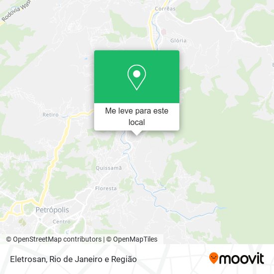 Eletrosan mapa
