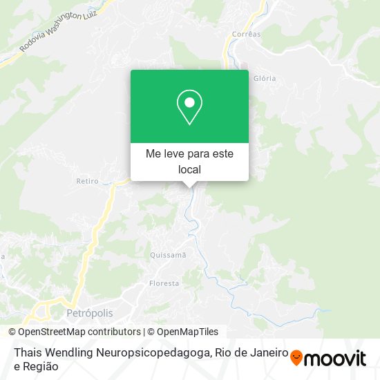 Thais Wendling Neuropsicopedagoga mapa