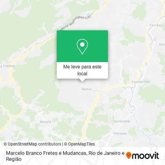 Marcelo Branco Fretes e Mudancas mapa