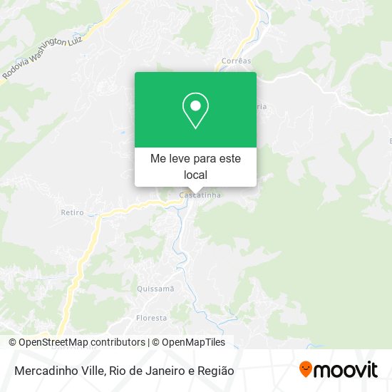 Mercadinho Ville mapa