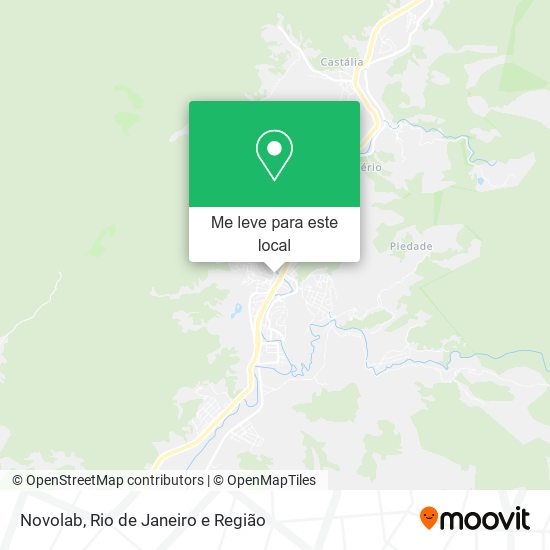 Novolab mapa