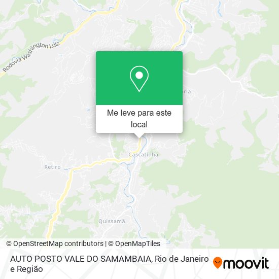 AUTO POSTO VALE DO SAMAMBAIA mapa