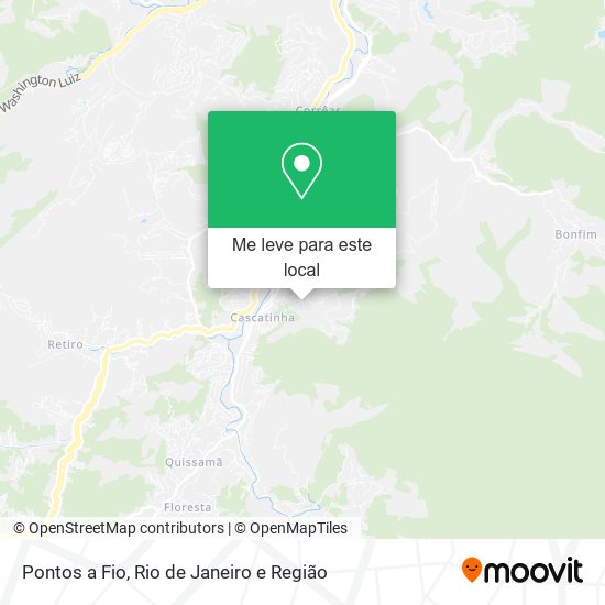 Pontos a Fio mapa