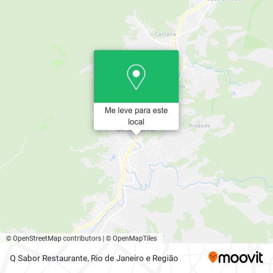 Q Sabor Restaurante mapa