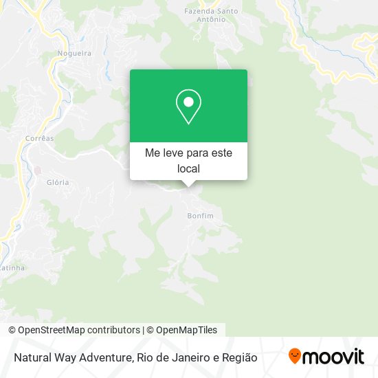 Natural Way Adventure mapa