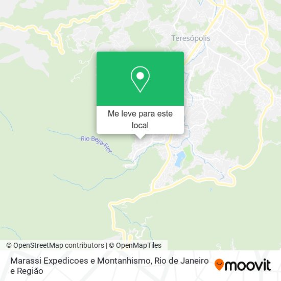 Marassi Expedicoes e Montanhismo mapa