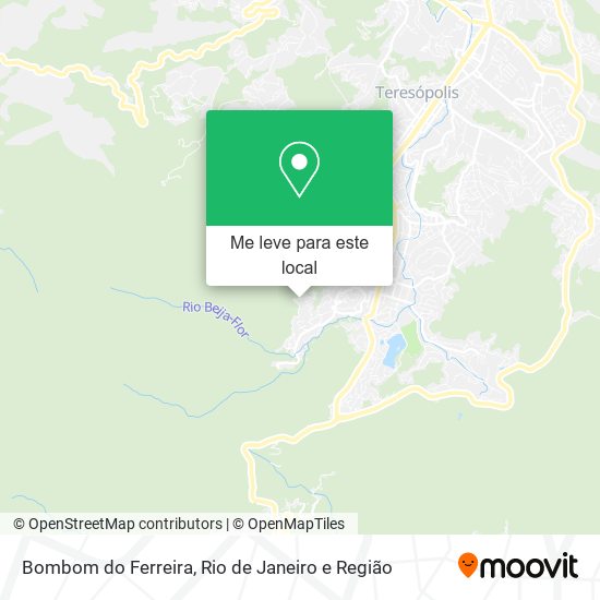 Bombom do Ferreira mapa