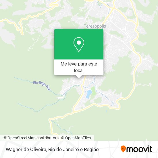 Wagner de Oliveira mapa