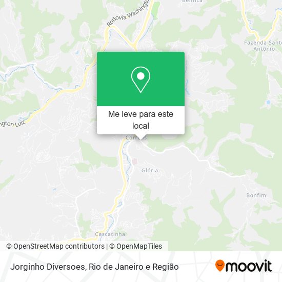 Jorginho Diversoes mapa
