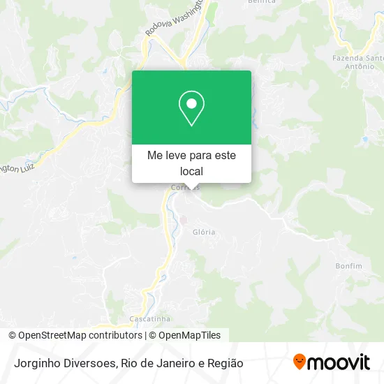 Jorginho Diversoes mapa