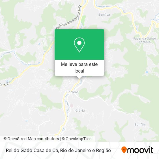 Rei do Gado Casa de Ca mapa