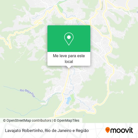 Lavajato Robertinho mapa