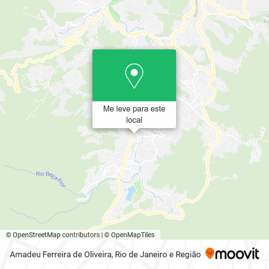 Amadeu Ferreira de Oliveira mapa