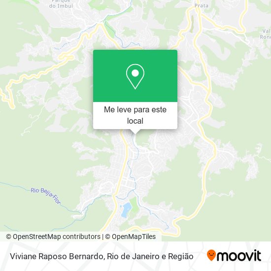 Viviane Raposo Bernardo mapa