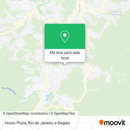 Hoots Pizza mapa