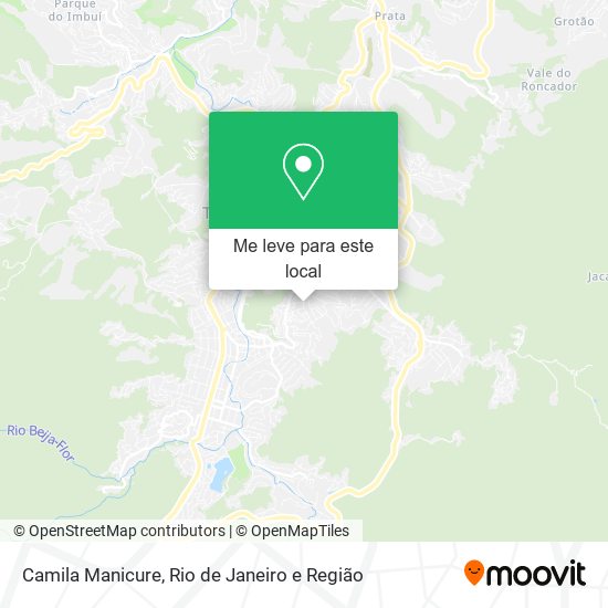 Camila Manicure mapa
