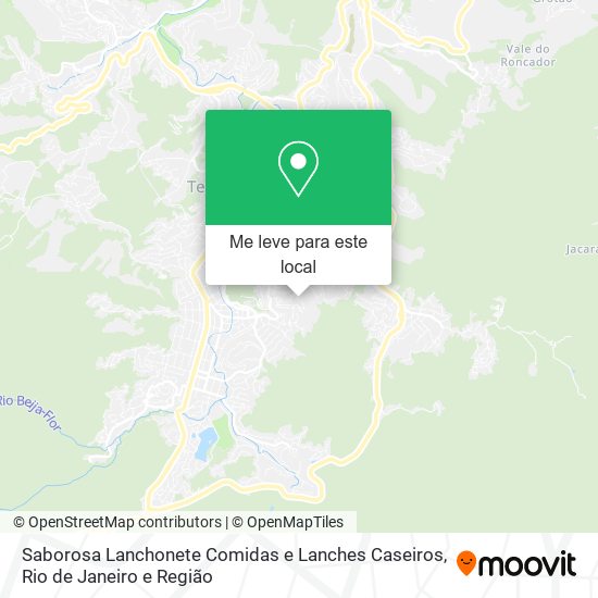 Saborosa Lanchonete Comidas e Lanches Caseiros mapa