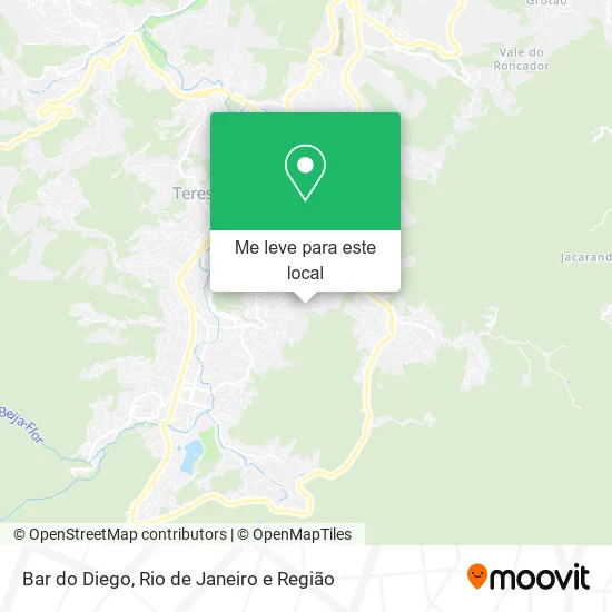 Bar do Diego mapa