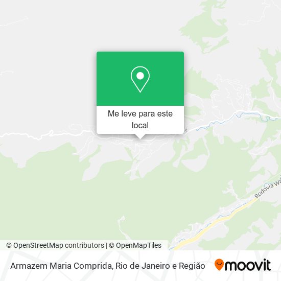 Armazem Maria Comprida mapa