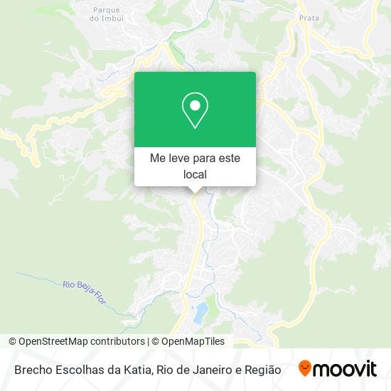 Brecho Escolhas da Katia mapa