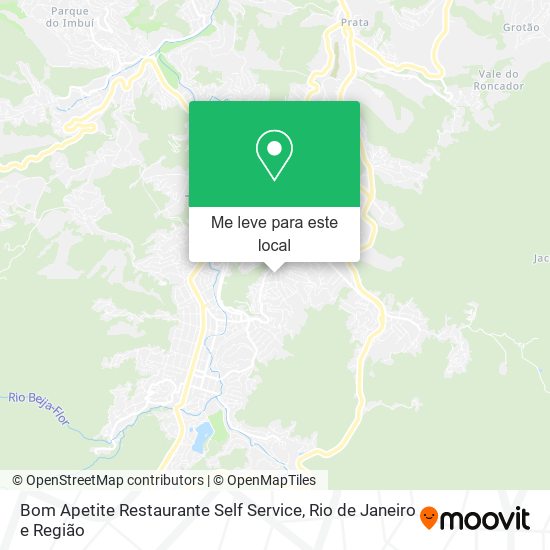 Bom Apetite Restaurante Self Service mapa