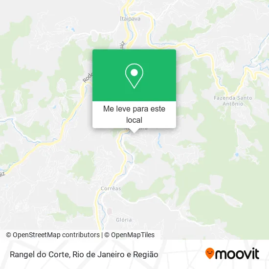 Rangel do Corte mapa
